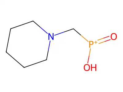 Piperidin-1-ylmethyl-phosphinic acid structure