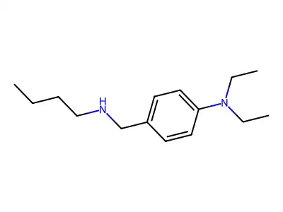 4-[(Butylamino)methyl]-N,N-diethylaniline structure