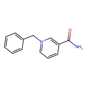 1-Benzyl-3-carbamoylpyridinium structure