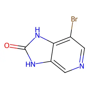 7-bromo-1H,2H,3H-imidazo[4,5-c]pyridin-2-one structure