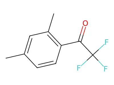2',4'-Dimethyl-2,2,2-trifluoroacetophenone structure