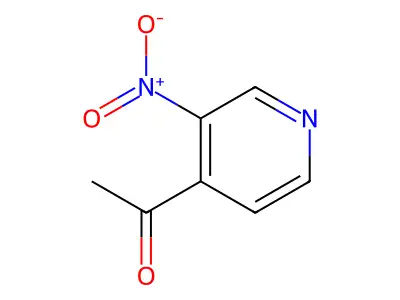 1-(3-Nitropyridin-4-yl)ethanone structure