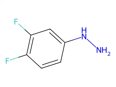 (3,4-Difluorophenyl)hydrazine structure