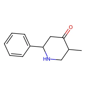 3-Methyl-6-phenylpiperidin-4-one structure