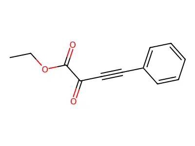 3-Butynoic acid, 2-oxo-4-phenyl-, ethyl ester structure
