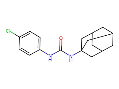N-(1-Adamantyl)-N'-(4-chlorophenyl)urea structure