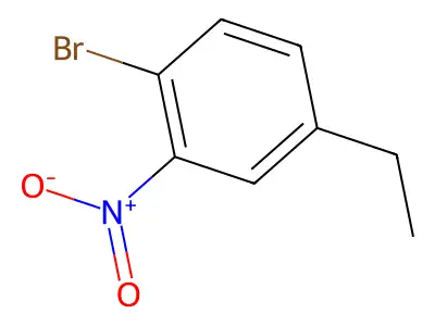 1-Bromo-4-ethyl-2-nitrobenzene structure