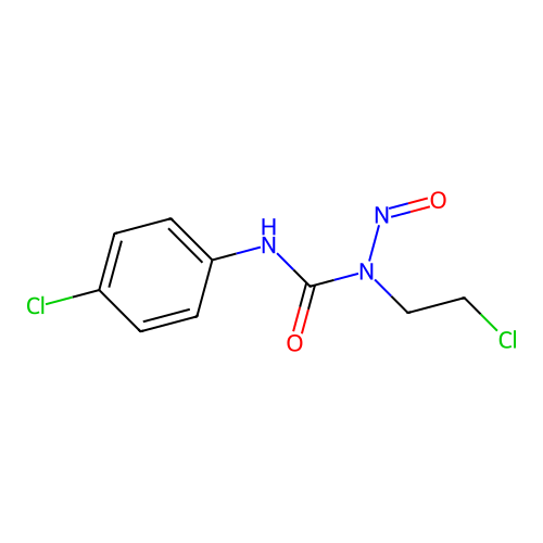 1-(2-Chloroethyl)-3-(4-chlorophenyl)-1-nitrosourea structure