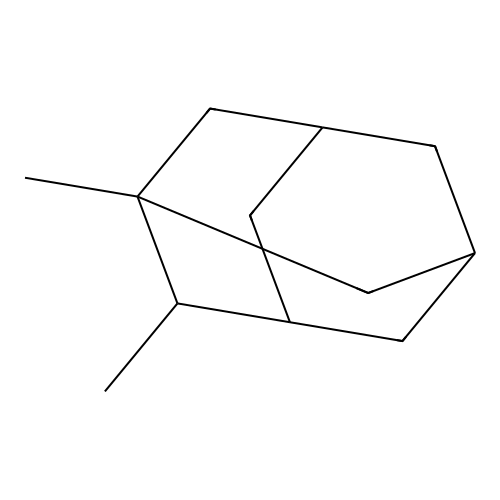 1,2-Dimethyladamantane structure