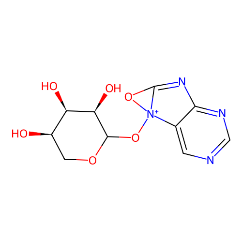Oxypurinol 7-riboside structure