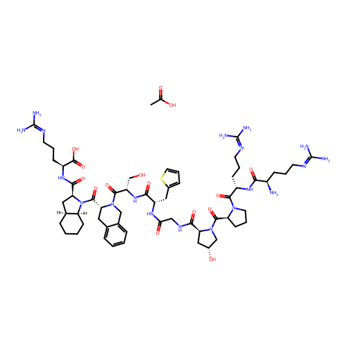 Icatibant Acetate structure