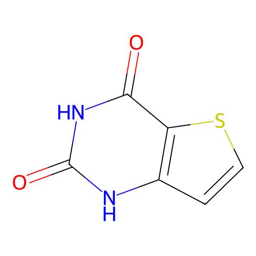 Thieno(3,2-d)pyrimidine-2,4(1H,3H)-dione structure