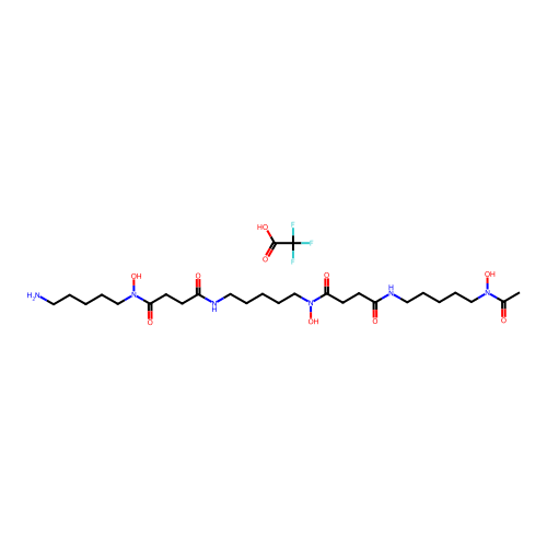 Deferoxamine 2,2,2-trifluoroacetate structure