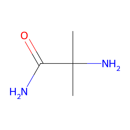 2-Amino-2-methylpropanamide structure