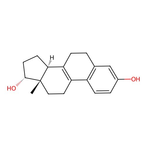 8-Dehydro-17-epiestradiol structure