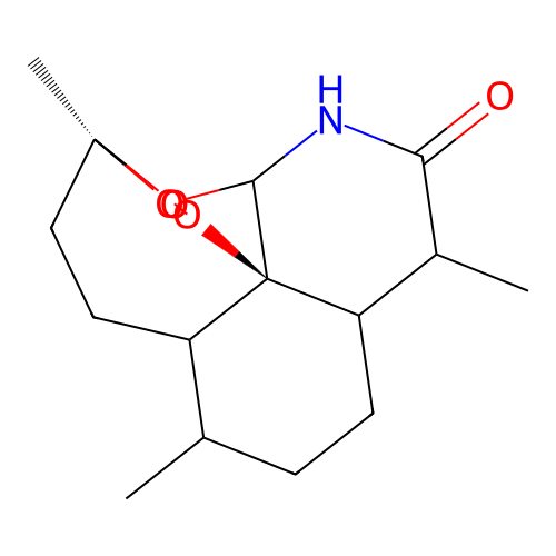 11-Azaartemisinin structure
