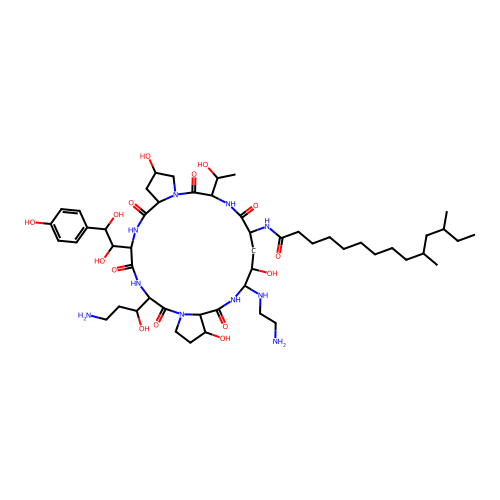 卡泊芬净 structure