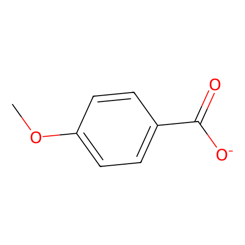 4-Methoxybenzoate structure