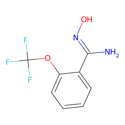 2-(Trifluoromethoxy)benzamidoxime structure