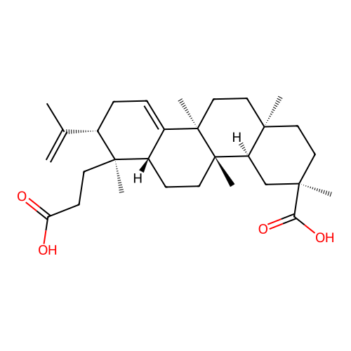 Secoisobryononic acid structure