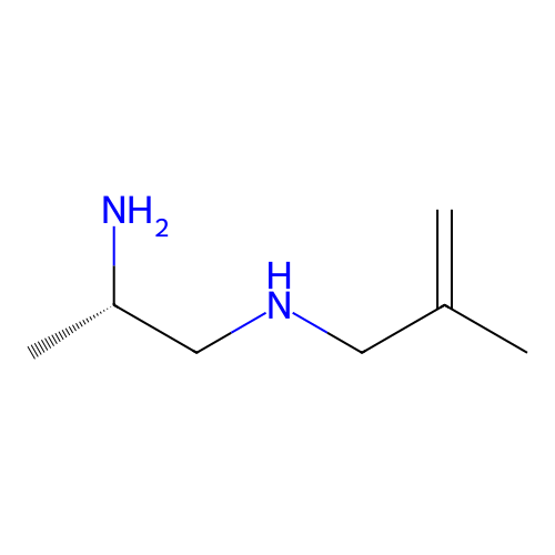 (2S)-1-N-(2-methylprop-2-enyl)propane-1,2-diamine structure