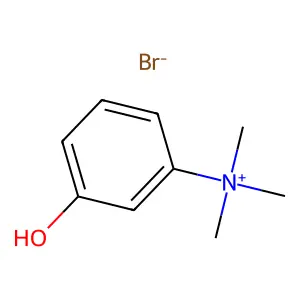 3-羟基-N,N,N-三甲基苯胺溴化铵 structure