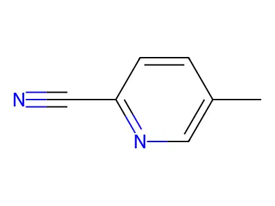5-甲基吡啶-2-甲腈 structure