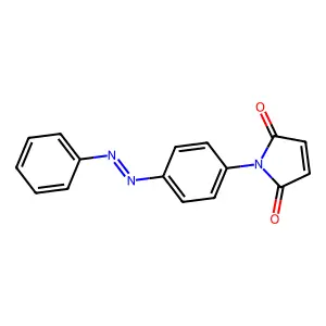 1-(4-(苯偶氮基)苯基)-1H-吡咯-2,5-二酮 structure