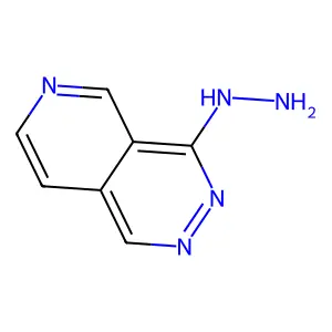 Pyrido(3,4-d)pyridazin-4(3H)-one hydrazone structure