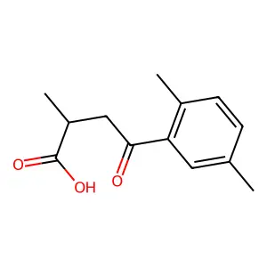 4-(2,5-Dimethylphenyl)-2-methyl-4-oxobutanoic acid structure