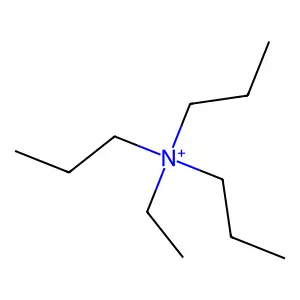 Ethyltripropylammonium structure