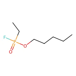 Pentyl ethylphosphonofluoridate structure