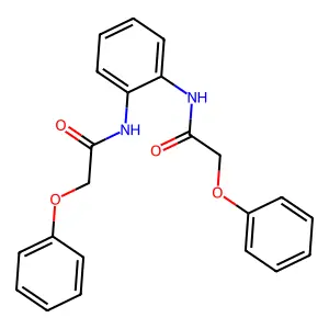 N,N-1,2-亚苯基双(2-苯氧基乙酰胺) structure