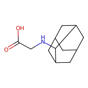 N-2-adamantylglycine structure
