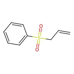 烯丙基磺酰基苯 structure