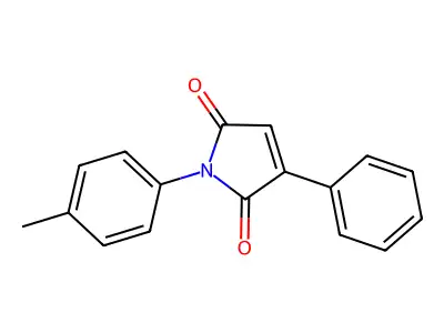 Maleimide, 2-phenyl-N-p-tolyl- structure