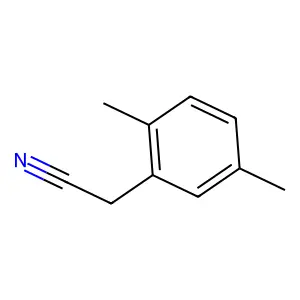 2,5-Dimethylbenzyl cyanide structure