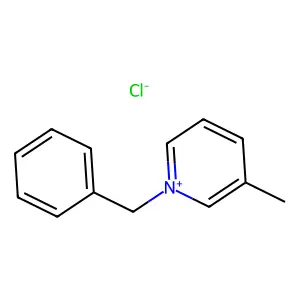 3-甲基-1-(苯甲基)吡啶盐酸盐(1:1) structure