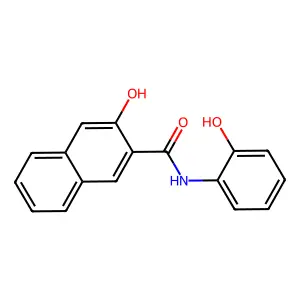 3-羟基-N-(2-羟基苯基)-2-萘甲酰胺 structure