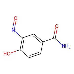 4-Hydroxy-3-nitrosobenzamide structure