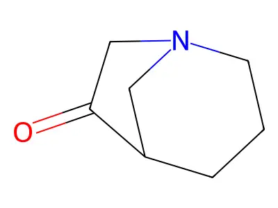 1-Azabicyclo[3.2.1]octan-6-one structure