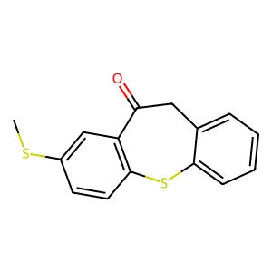 3-methylsulfanyl-6H-benzo[b][1]benzothiepin-5-one structure