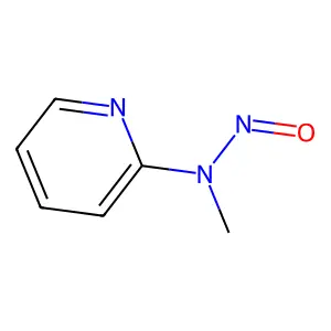 N-Methyl-N-nitroso-2-pyridinamine structure