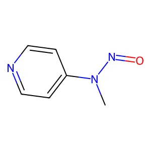 4-Nitrosomethylaminopyridine structure
