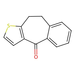 9,10-Dihydro-4H-benzo[4,5]cyclohepta[1,2-b]thiophen-4-one structure