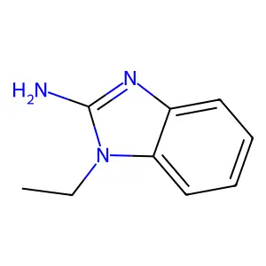 1-ethyl-1H-1,3-benzodiazol-2-amine structure