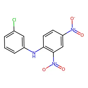 3'-氯-2,4-二硝基二苯胺 structure
