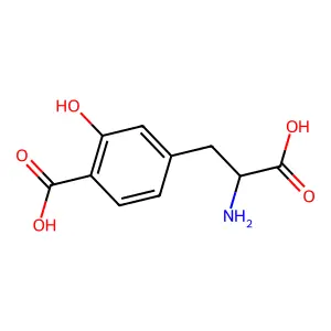 4-Carboxy-3-hydroxyphenylalanine structure