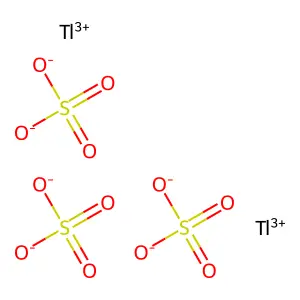 硫酸铊 structure