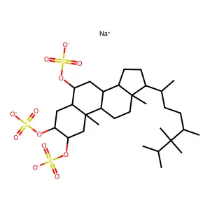Ophirapstanol Trisulfate structure